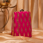 Designer Brocade Silk Fabric Clutch