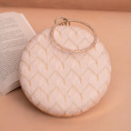 Round Ethnic Clutches