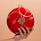 Round Ethnic Clutches