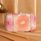 Ethnic Embroidery Clutch with Designer Knob