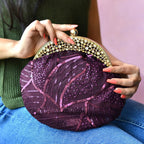 Designer Framed Batua Style Clutch Bag