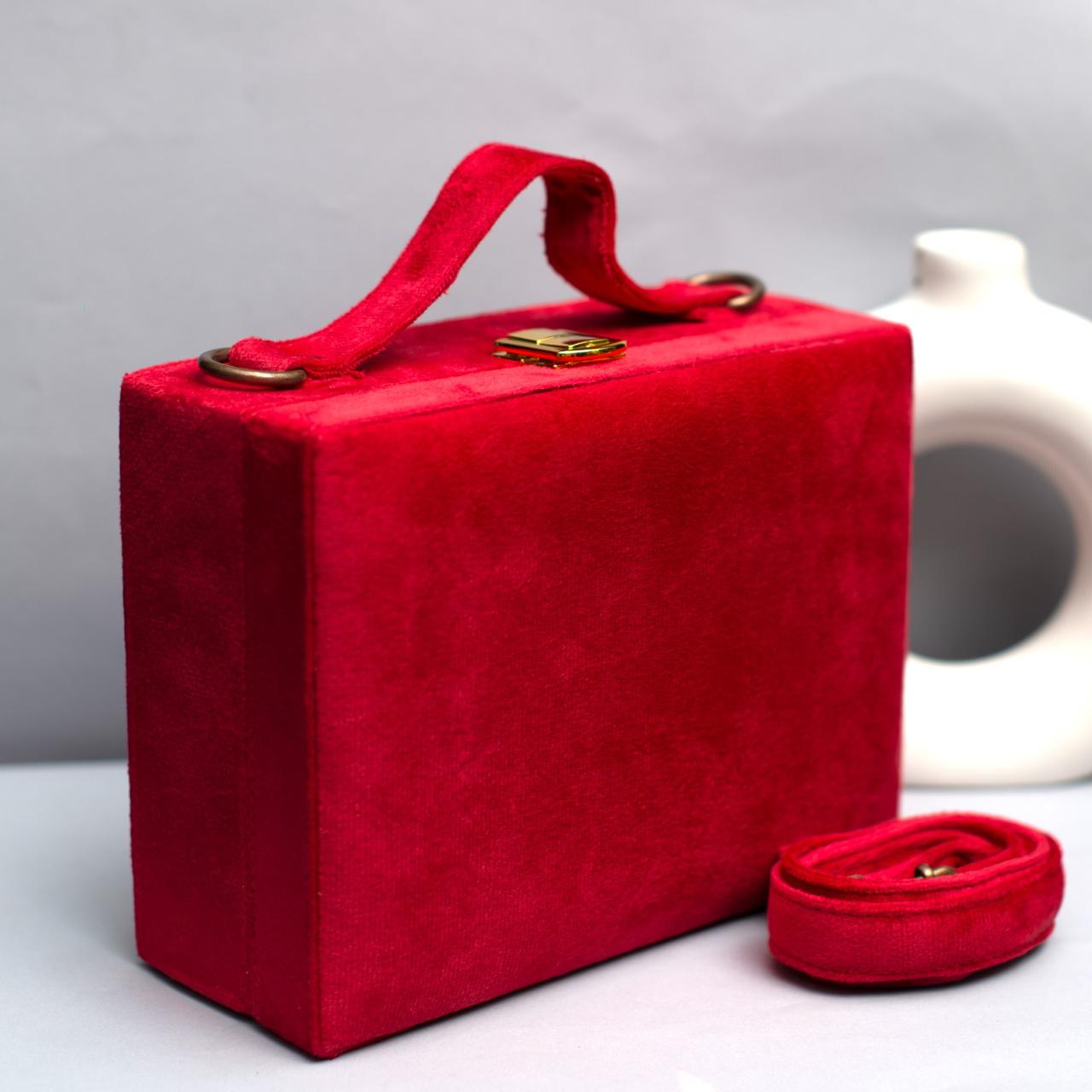 Suitcase Style Solid Bag