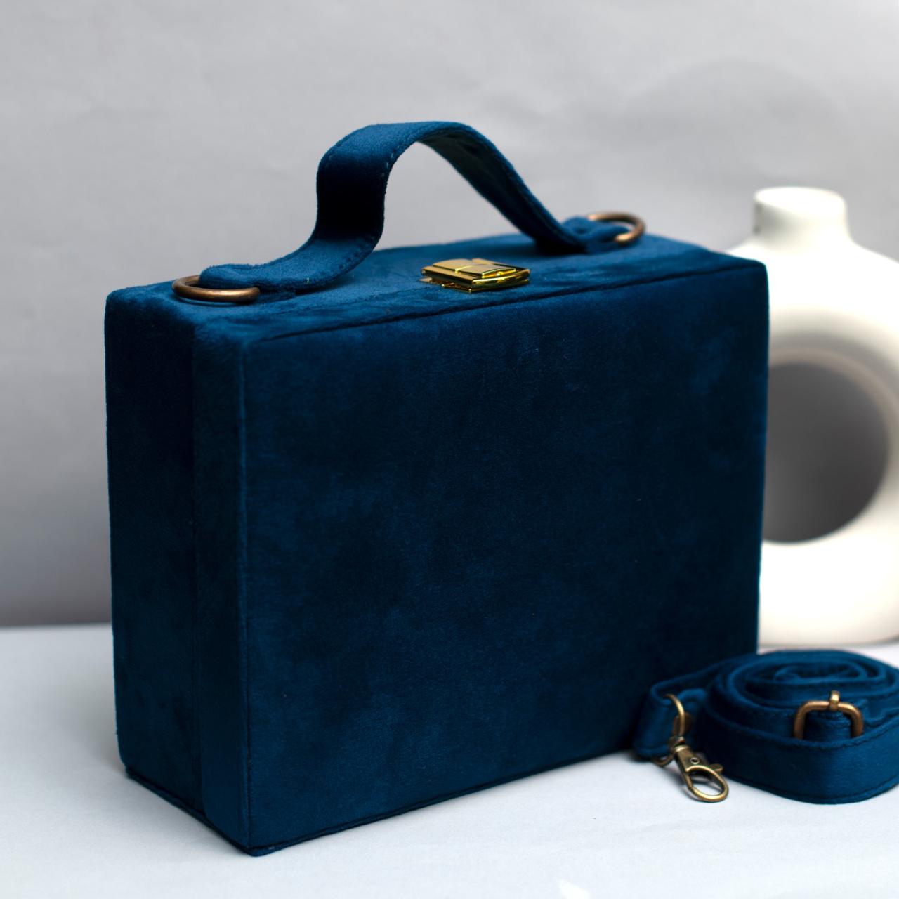 Suitcase Style Solid Bag