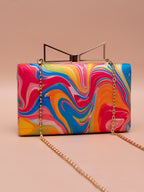 Designer Art Printed Clutch