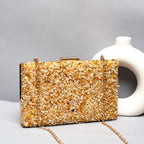 Gravel Stoned Metallic Clutch
